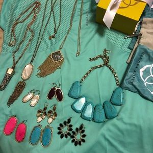 used all one bundle Kendra Scott jewelry